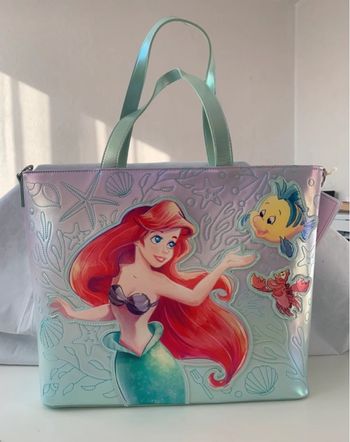 Tote bag Loungefly Ariel et Polochon