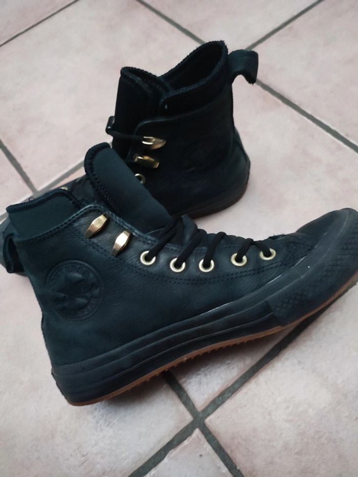 Converse cuir Hiver en cuir