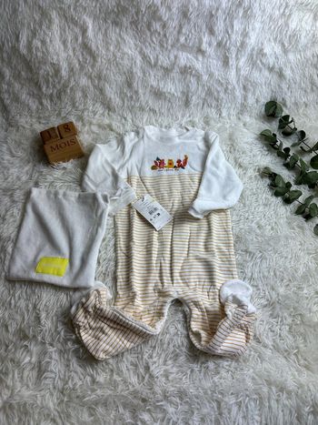 Pyjama velours losan taille 18-24 mois