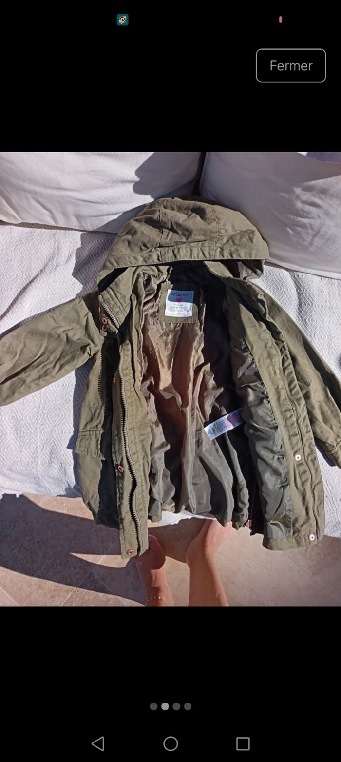 Veste parka fille - photo numéro 2