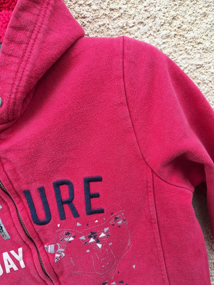👚 Sweat zippé à capuche Okaïdi 12 ans - photo numéro 3