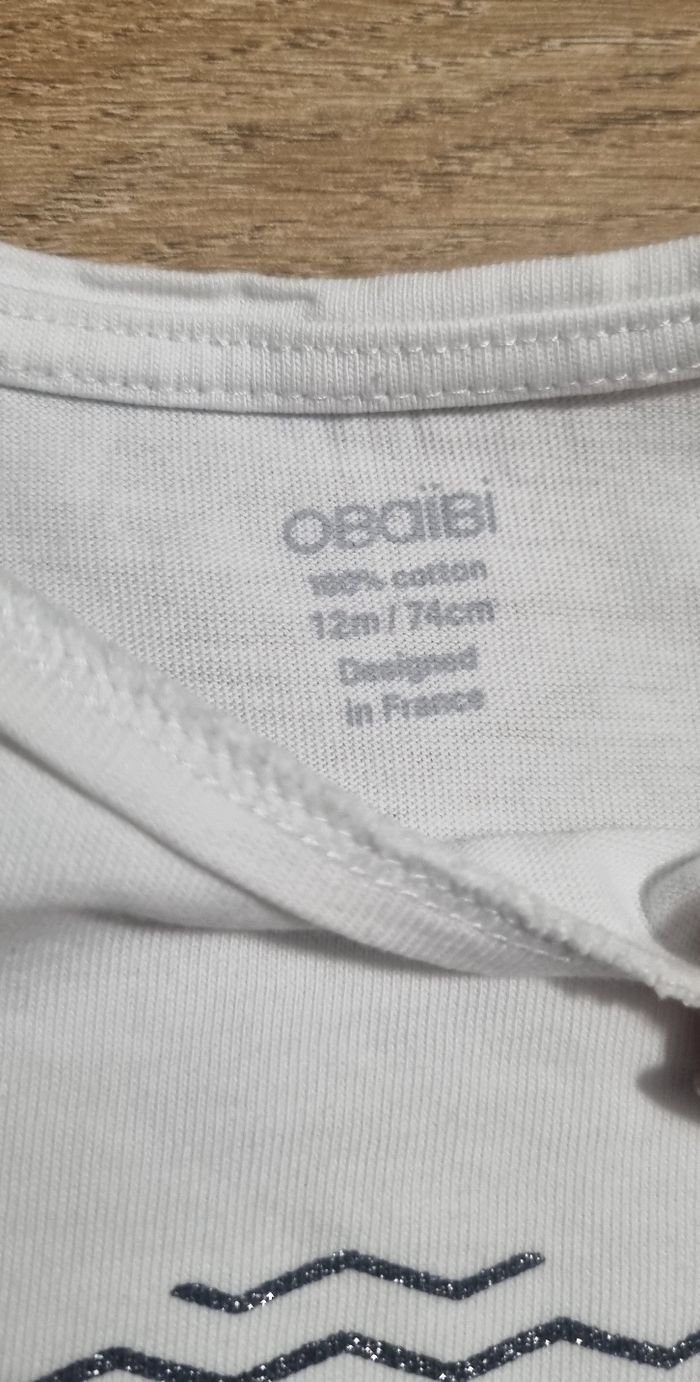 Lot t-shirts MC 12 mois - photo numéro 4