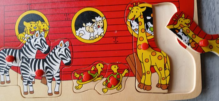 Lot de 2 puzzles bois - photo numéro 3