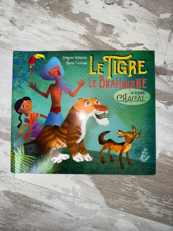 Livre le tigre le brahmane et le petit chacal