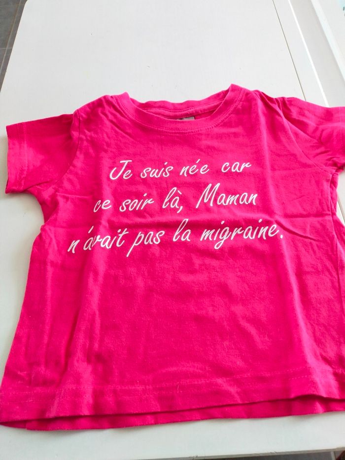 Tee shirt 12 mois