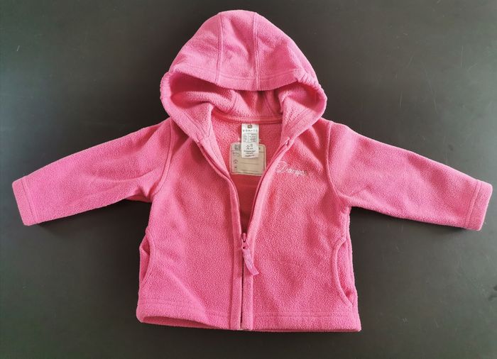 Gilet polaire Domyos_ fille_ 12 mois