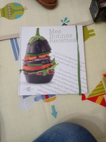 Livre de recettes vierge à remplir