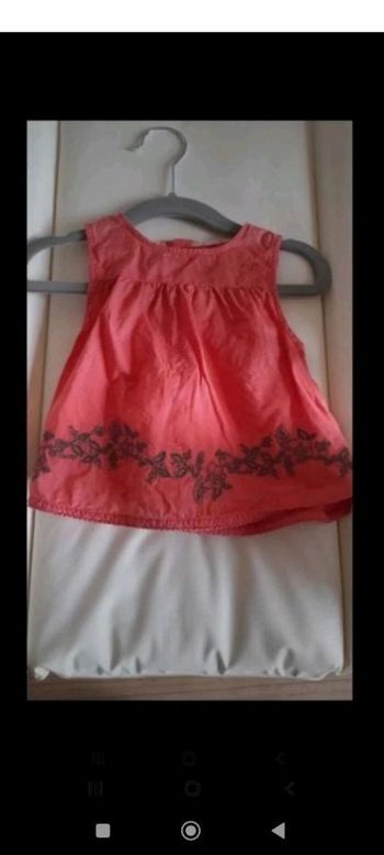 Robe été orange