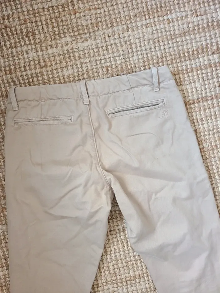 Beau pantalon beige IKKS - photo numéro 9