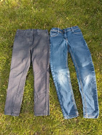 Lot de 2 jeans 8 ans fille