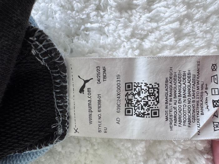 Sweat Enfant PUMA - Motifs Originaux - 3-4 Ans - Petites taches à la manche - photo numéro 4