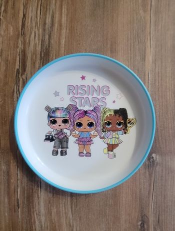 Assiette poupées LOL