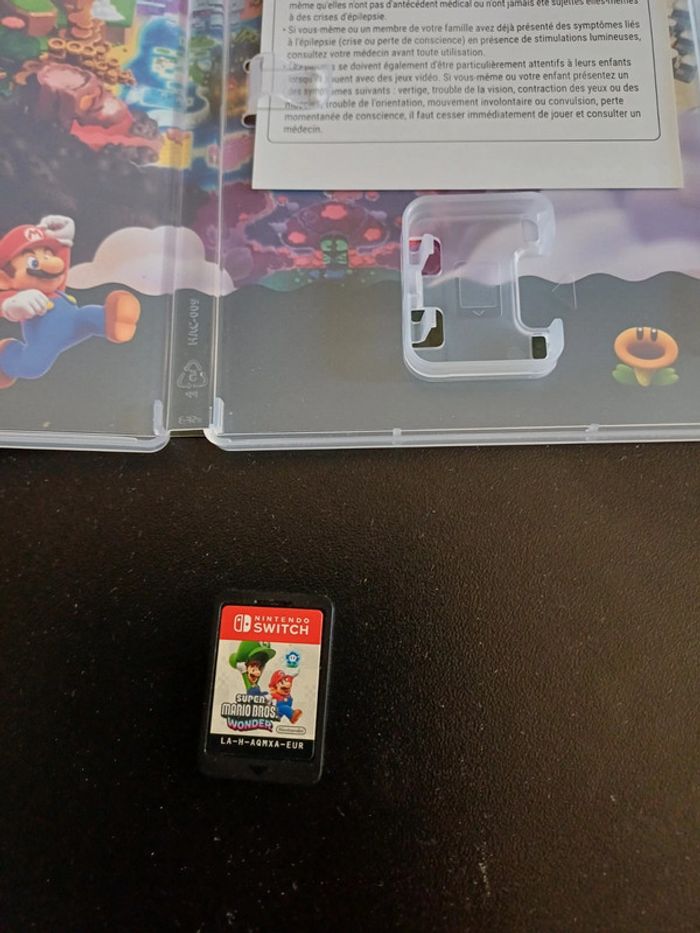 Jeux Mario bross wonder switch - photo numéro 3