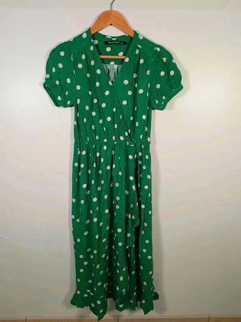 C6 robe verte Wild Pony XS