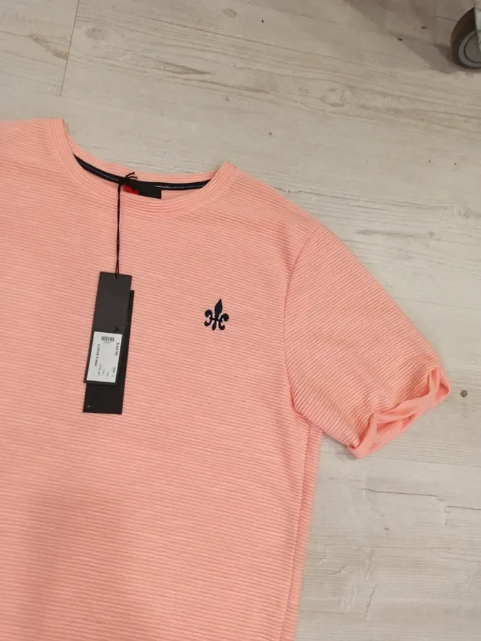 Tee shirt saumon homme xxl - photo numéro 2