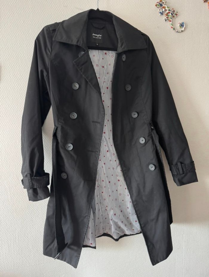 Trench noir jennyfer
