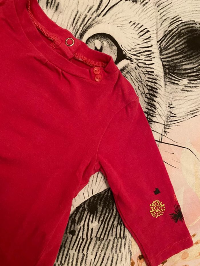 T-shirt taille manches longues, taille 3 mois, marque Orchestra. - photo numéro 3