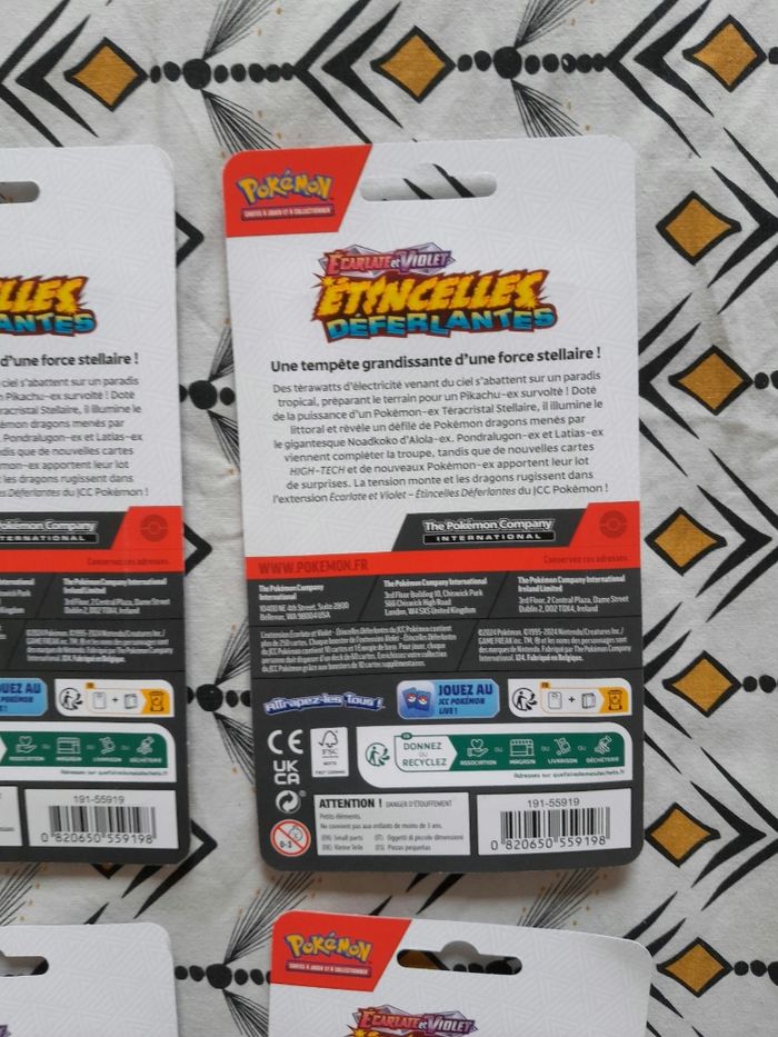 Pokémon Artset Booster EV08 | Étincelles déferlantes - Neuf Scellé [FR] - photo numéro 7