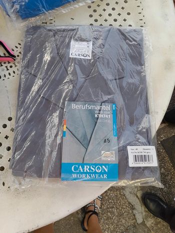 Veste de travail grise