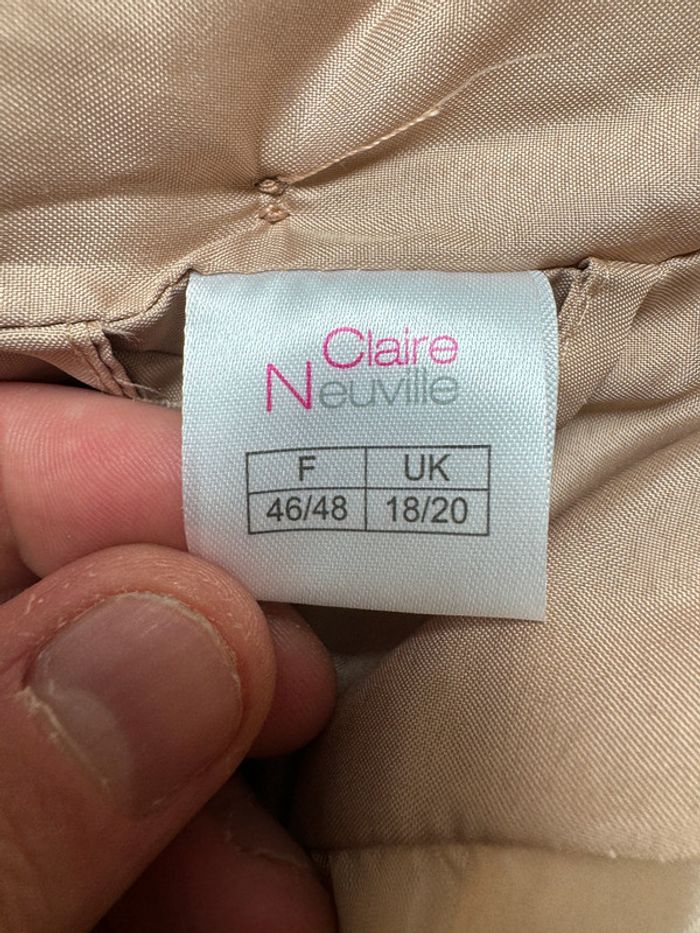 Veste matelassée Claire Neuville Taille 46/48 - photo numéro 3