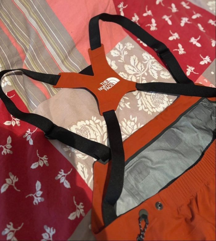 The North Face – Salopette de ski femme FUTURELIGHT – Orange Rouille - photo numéro 3