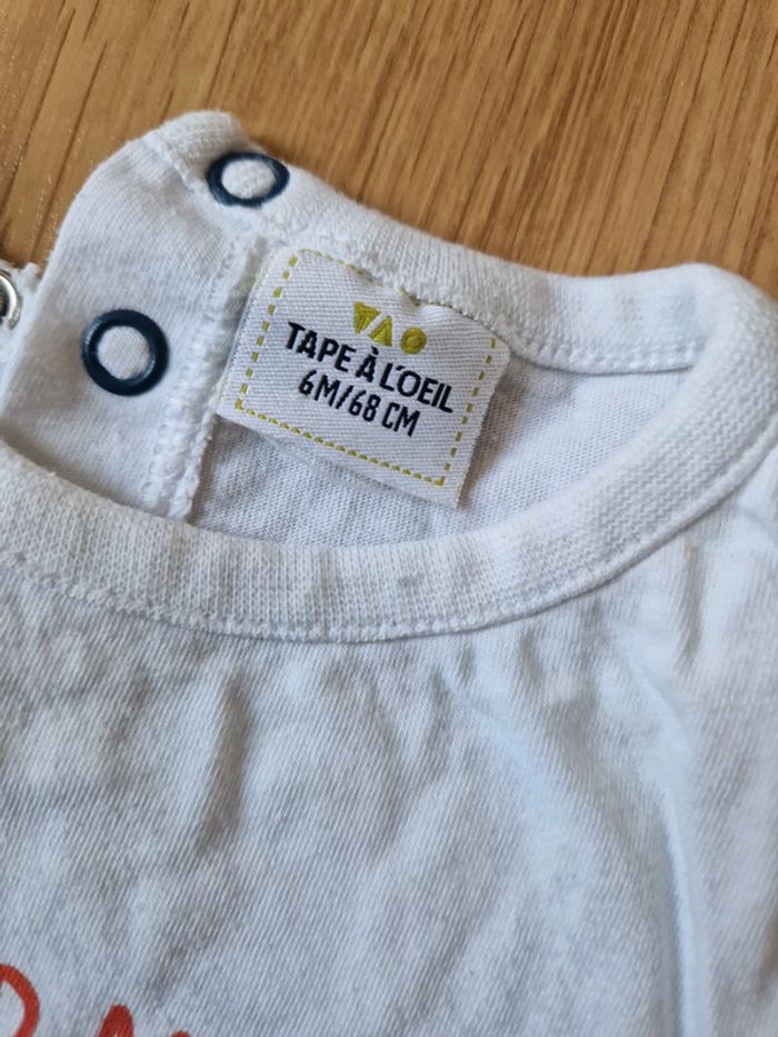 T-shirt 6 mois MC - photo numéro 2
