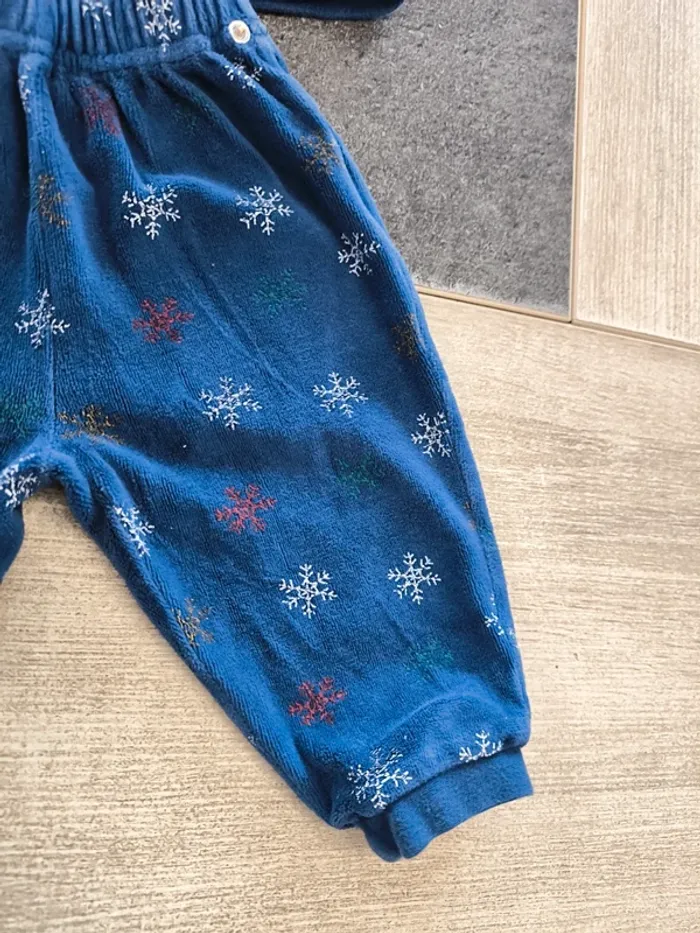 Pyjama hiver 2 pièces garçon 12 mois mots d'enfants - photo numéro 5