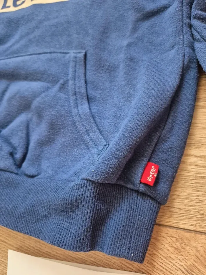 Pull à capuche rose Levi's – 5 ans / 110 cm - photo numéro 3