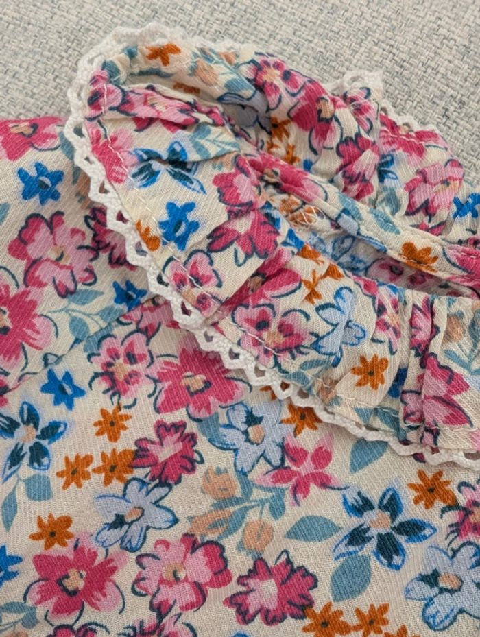 Ensemble fleuri bébé 9mois - photo numéro 11