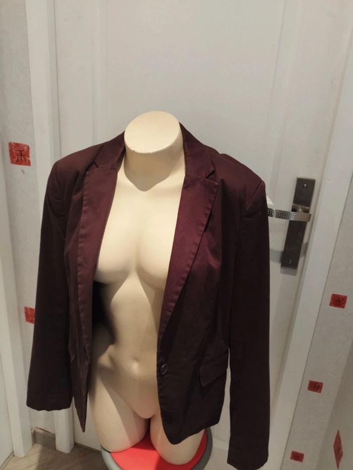 Veste marron grain de malice 44 - photo numéro 4