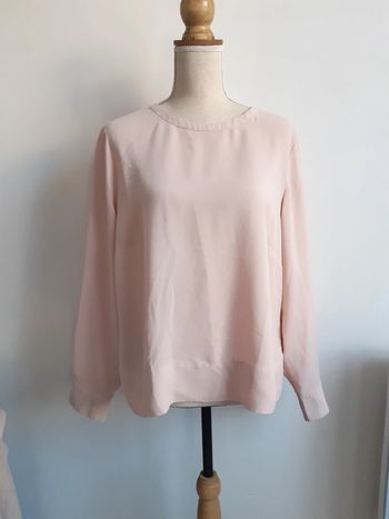 Blouse manches longues rose Autograph T46