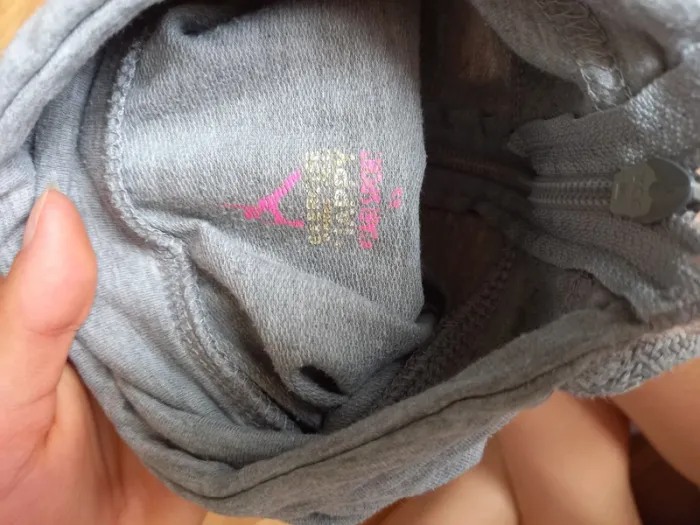 Veste zippée grise - photo numéro 4