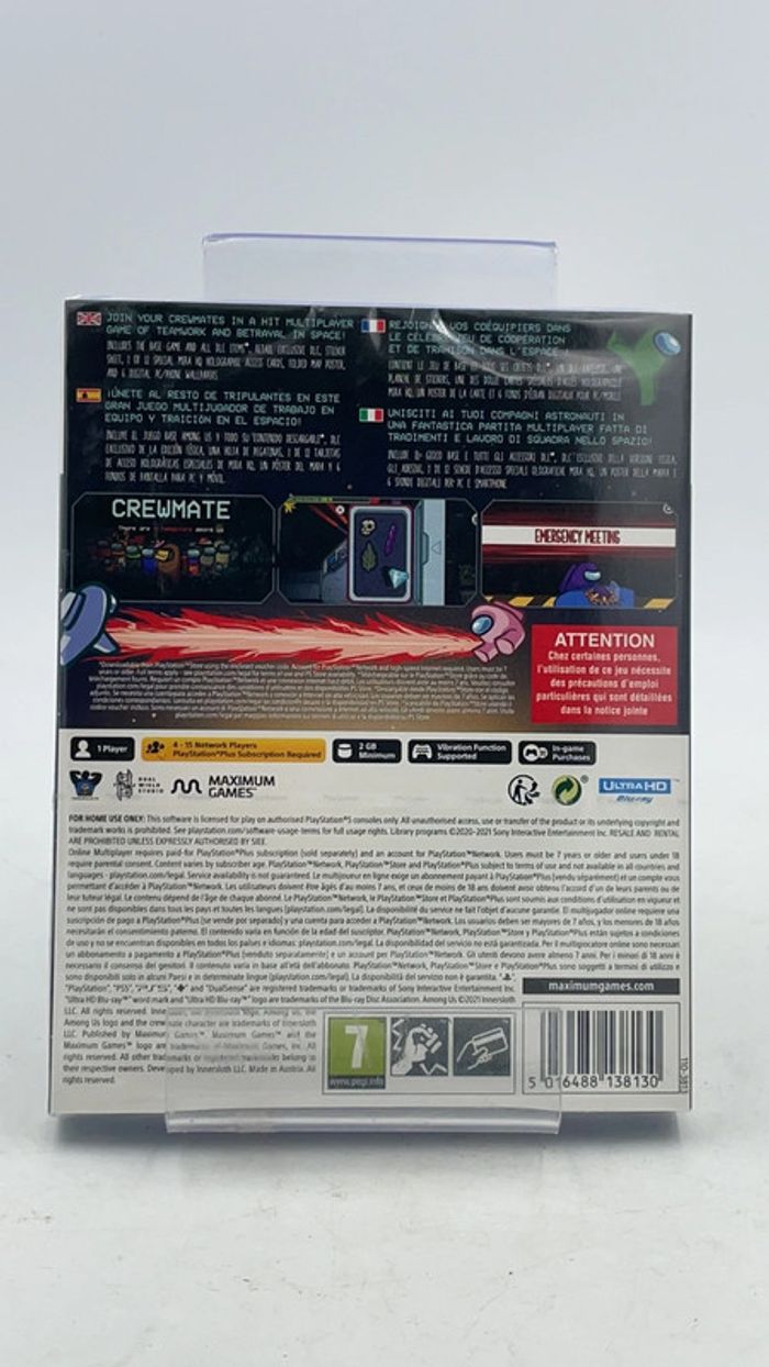 Jeu vidéo Among Us Crewmate Édition sur console PlayStation 5 neuf - photo numéro 2