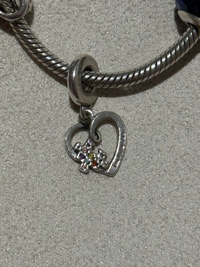 Charm Pandora Amitié Cœur Puzzle “True Friends” (1 partie)