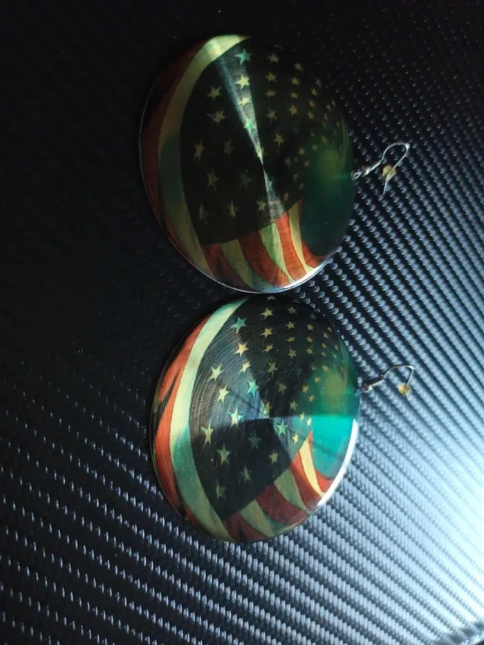 Boucles d'oreilles USA - photo numéro 3