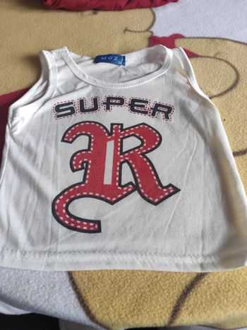 Tee shirt sans manche