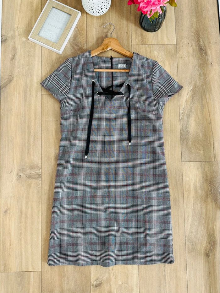 Jolie robe à carreaux • Pimkie • Taille 38 - photo numéro 3