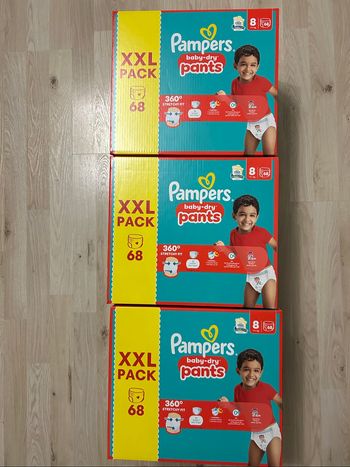 Pampers pants taille 8