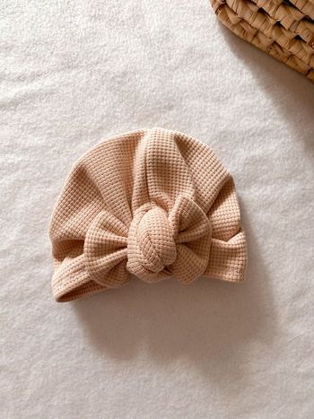 Turban bébé fille - turban naissance