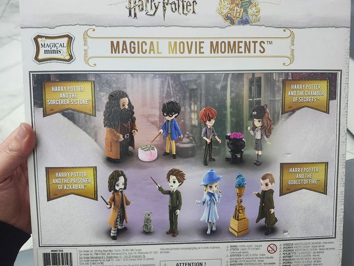 Coffret anniversaire 8 figurines Harry Potter - neuf - photo numéro 2