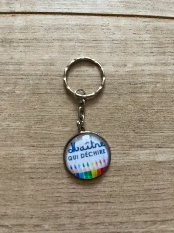 Porte-clés cadeau, maître, qui déchire