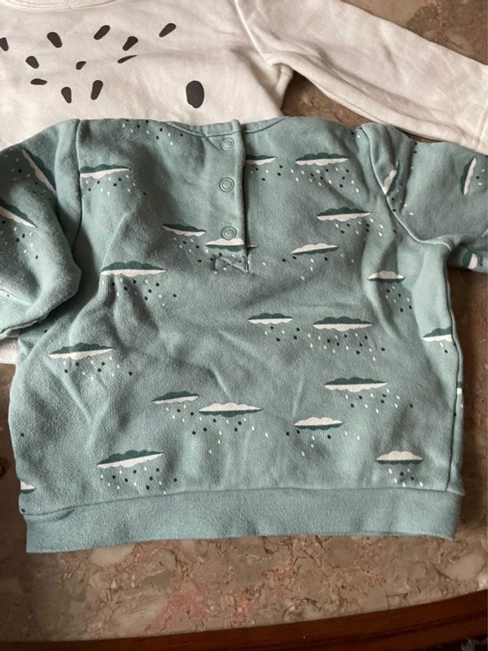 Lot 2 sweat mixte 12mois - photo numéro 4