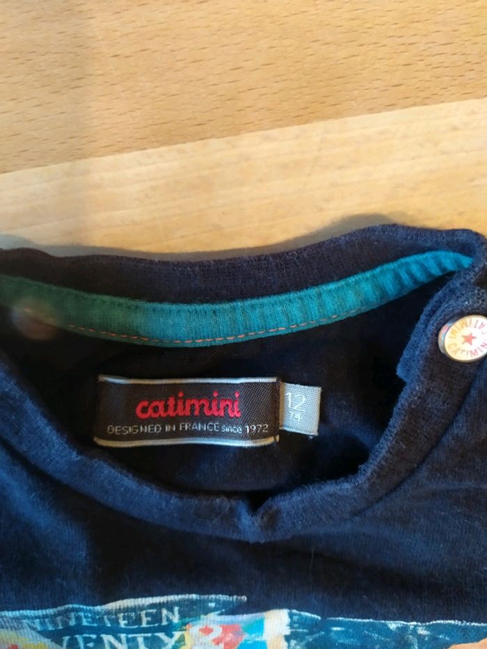 Tee shirt manches longues catimini - photo numéro 2