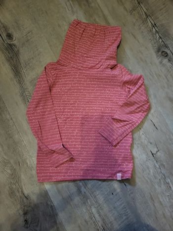 T-shirt col roulé fille 5 ans DPAM