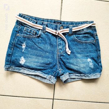 Short petit pois et ceinture