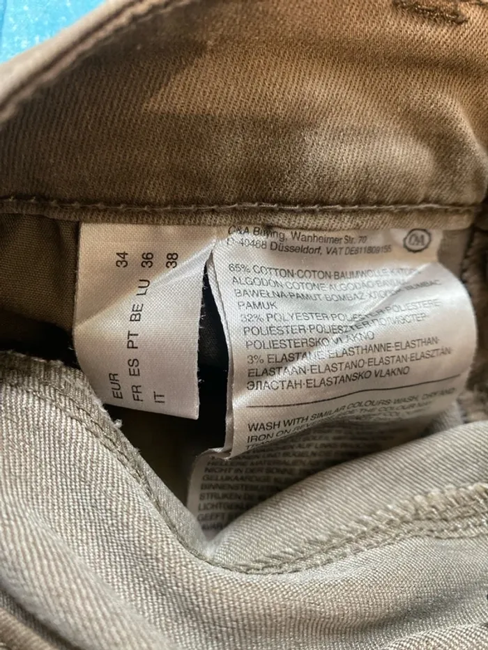 Jeans marron clair - photo numéro 5