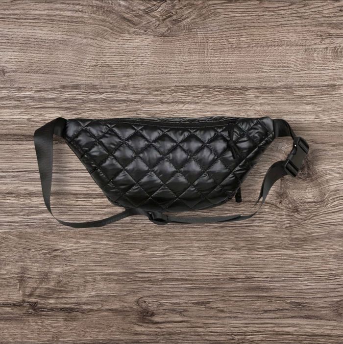 Grand sac banane mixte noir - photo numéro 4