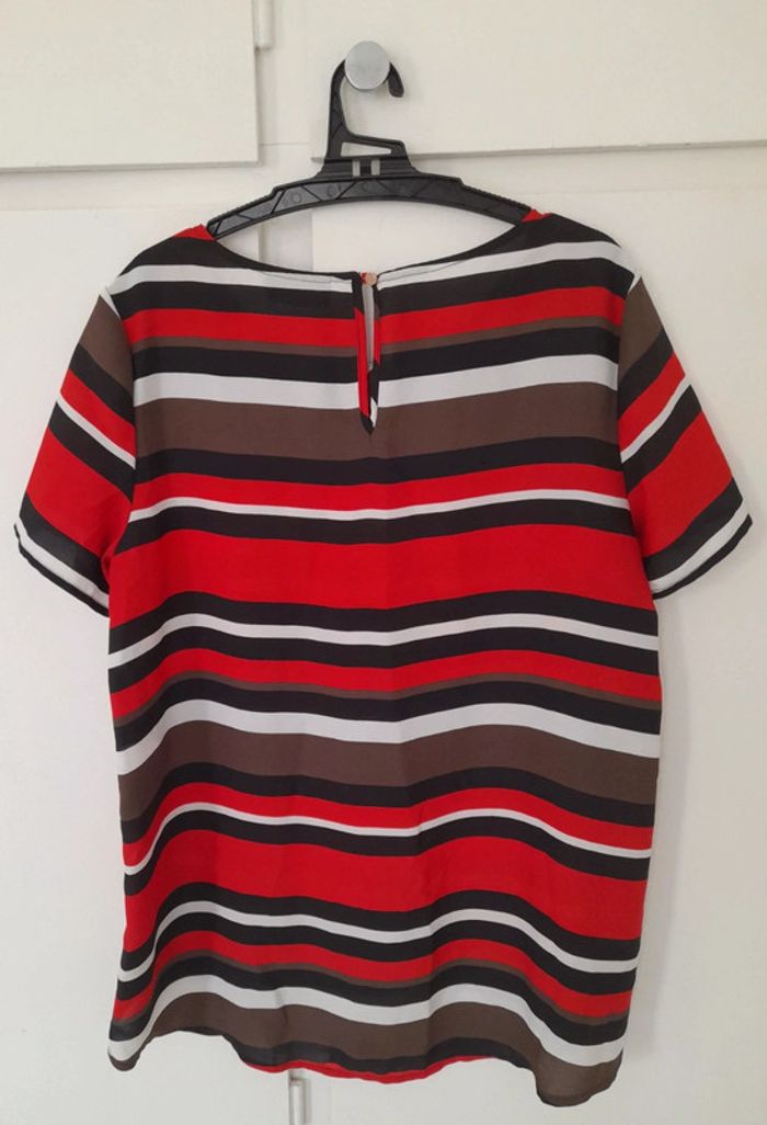 Blouse rayures manches courtes - Yessica C&A - photo numéro 2