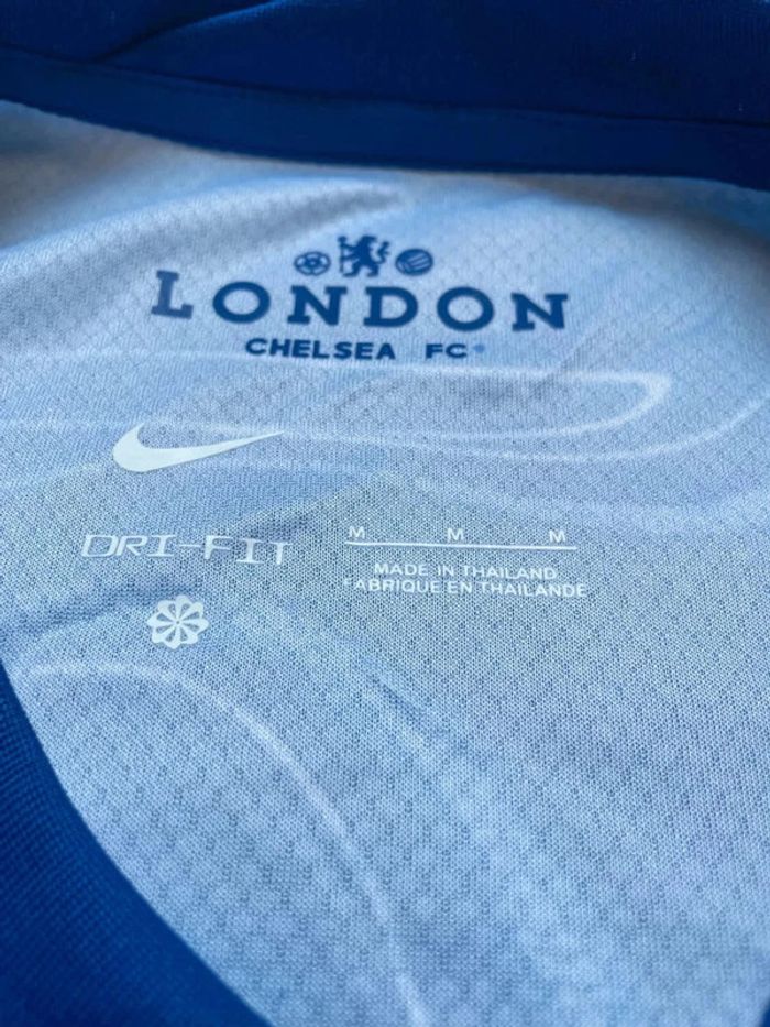 Maillot concept foot Chelsea bleu édition Vagues taille M - photo numéro 9