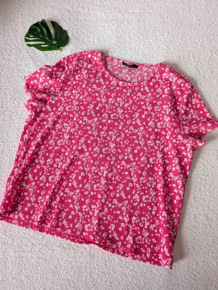 👚 Haut rose fleuri – Esmara - photo numéro 2